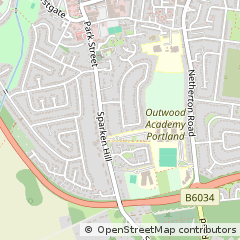 Map of Worksop, Nottinghamshire