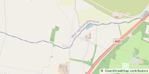 Map of Bicester, Oxfordshire