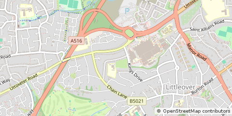 Map of Derby