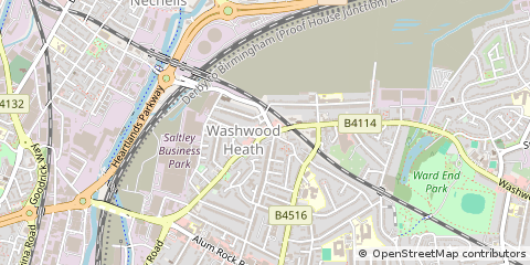 Map of Birmingham