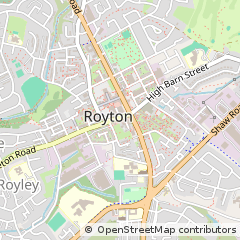 Map of Oldham