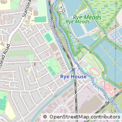 Map of Hoddesdon, Hertfordshire