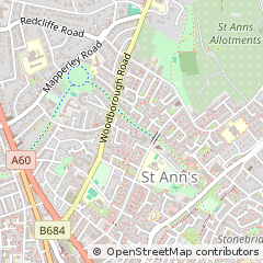 Map of Nottingham