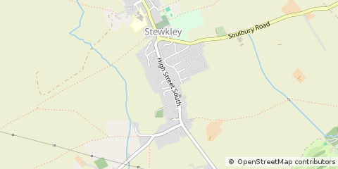 Map of Leighton Buzzard, Bedfordshire