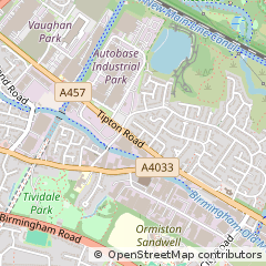 Map of Oldbury, West Midlands