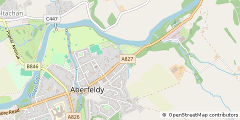 Map of Aberfeldy