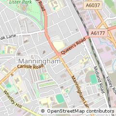 Map of Bradford