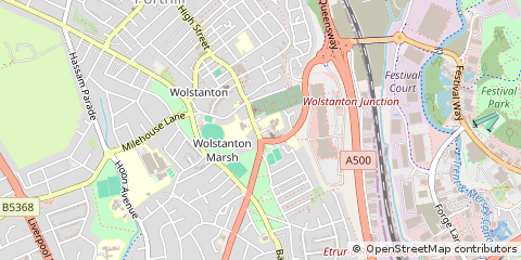 Map of Newcastle