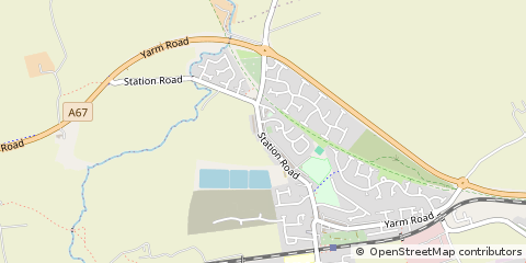 Map of Darlington