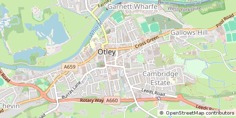 Map of Leeds