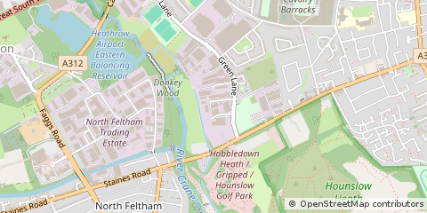 Map of Hounslow