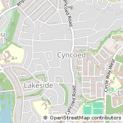 Map of Cardiff