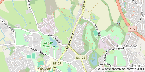 Map of Buckley