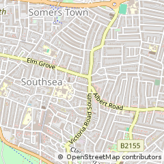 Map of Southsea, London