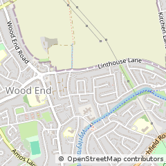 Map of Wolverhampton, West Midlands