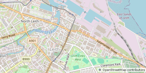 Map of Edinburgh