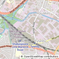 Map of Birmingham