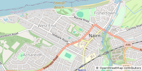 Map of Nairn