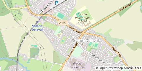 Map of Cramlington
