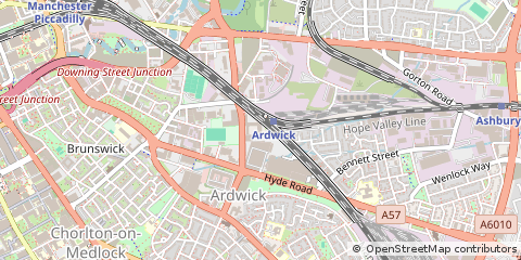 Map of Manchester