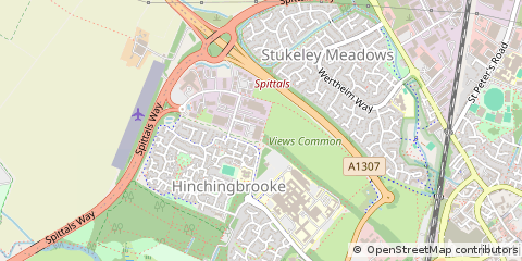 Map of Huntingdon