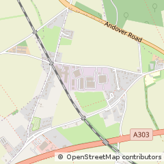 Map of Andover, Hampshire