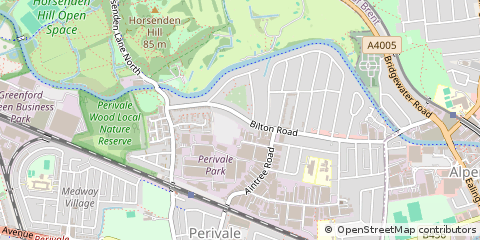 Map of Middlesex