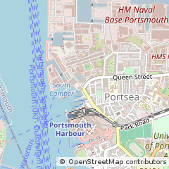 Map of Portsmouth, Hampshire