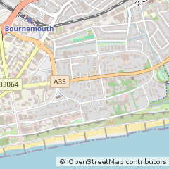 Map of Bournemouth