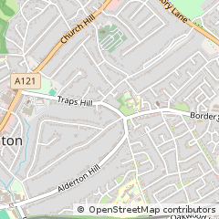 Map of Loughton, Essex