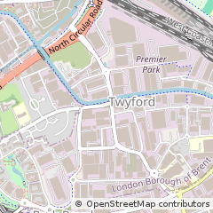 Map of Park Royal, Greater London