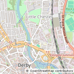 Map of Derby, Derbyshire