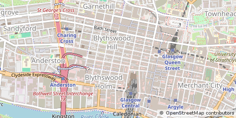 Map of Glasgow