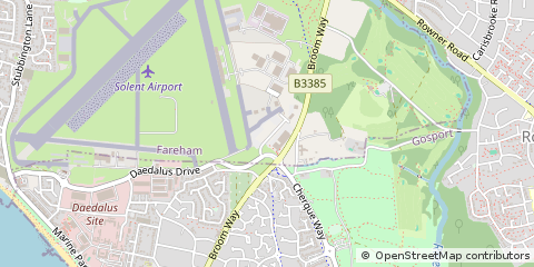 Map of LEE-on-the-Solent, Hampshire