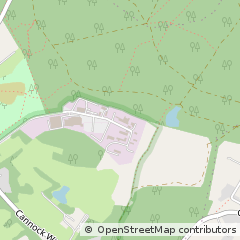 Map of Rawnsley Cannock, Staffordshire