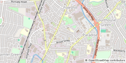 Map of Coventry