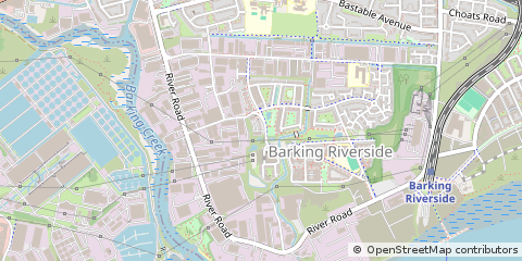 Map of Barking