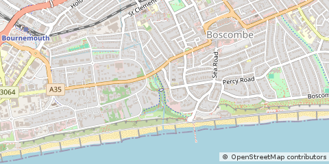 Map of Bournemouth