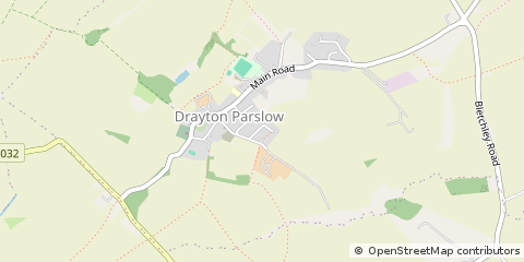 Map of Milton Keynes