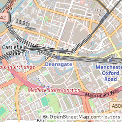Map of Manchester