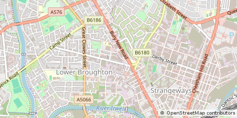 Map of Manchester