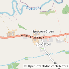 Map of Crewe, Cheshire