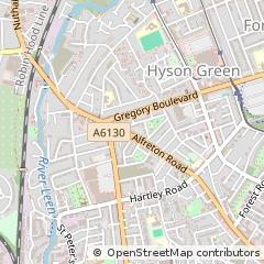 Map of Nottingham