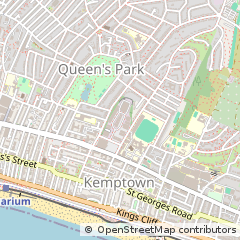 Map of Brighton, East Sussex