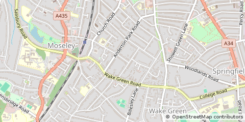 Map of Birmingham