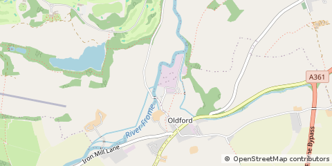 Map of Frome