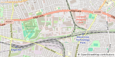 Map of Liverpool