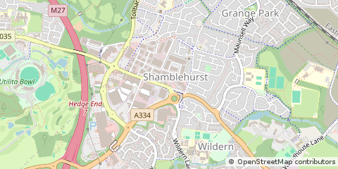 Map of Southampton