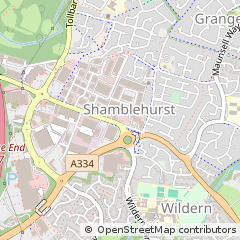 Map of Southampton
