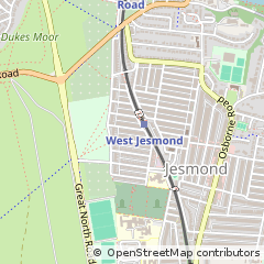 Map of Newcastle Upon Tyne